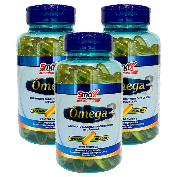OMEGA 3 1400MG C/120 CAPS - SMAX