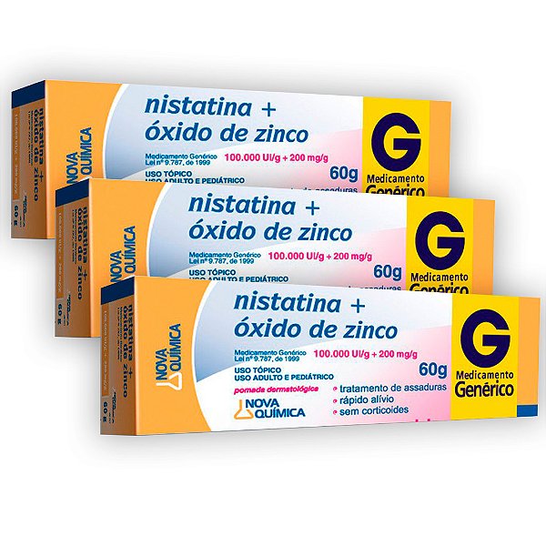 Pomada preventiva para assaduras- 60g Nova Química