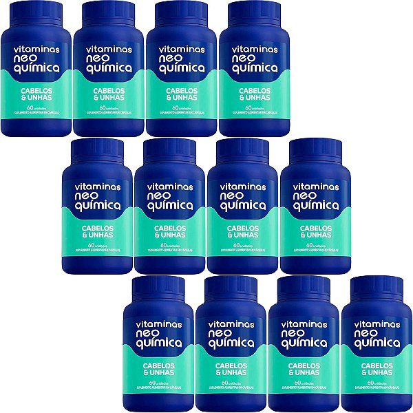 Cabelos E Unhas 60 Cápsulas - Neo Química
