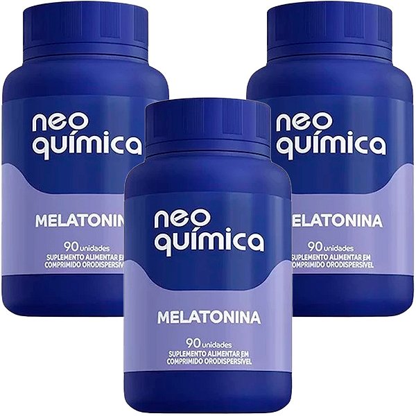 Melatonina Neo Química 90 cápsulas