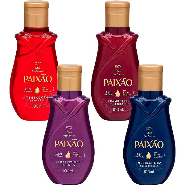 Óleo Corporal Paixão fragrâncias 100ml