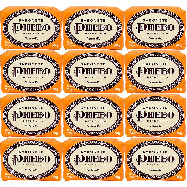 Sabonete Phebo Naturelle em barra 90g