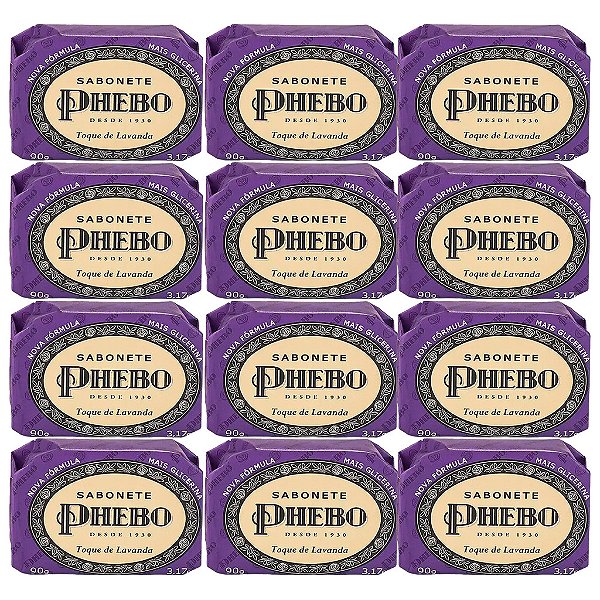 Sabonete Phebo Toque de Lavanda em barra 90g