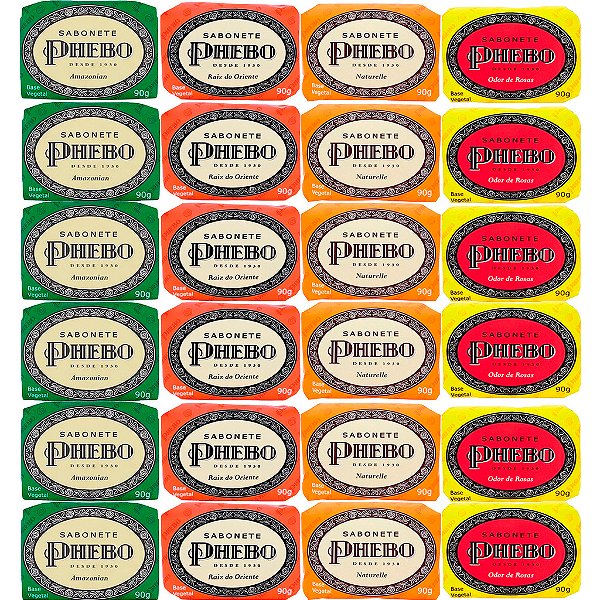 Sabonetes de Glicerina Phebo Fragrâncias variadas em barra – Granado