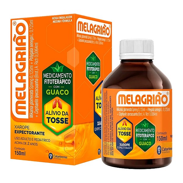 Xarope Expectorante Melagrião Caixa 150ml