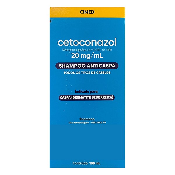 Shampoo Cetoconazol Cimed original 100 ml