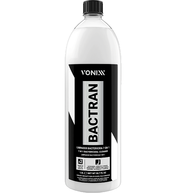 Bactran 1,5l Vonixx Limpa Estofados E Carpetes Automotivos