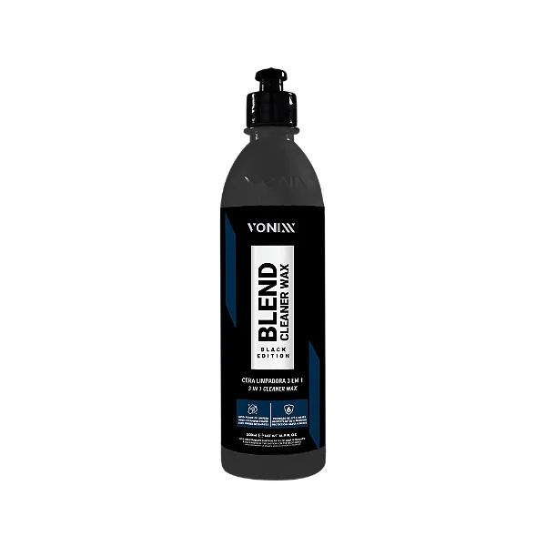 Blend Cleaner Wax Black Edition 500ml Vonixx cera carnaúba