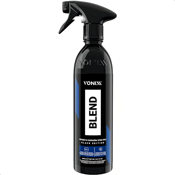 Cera Blend Black Spray Vonixx Carnaúba E Sílica 500ml
