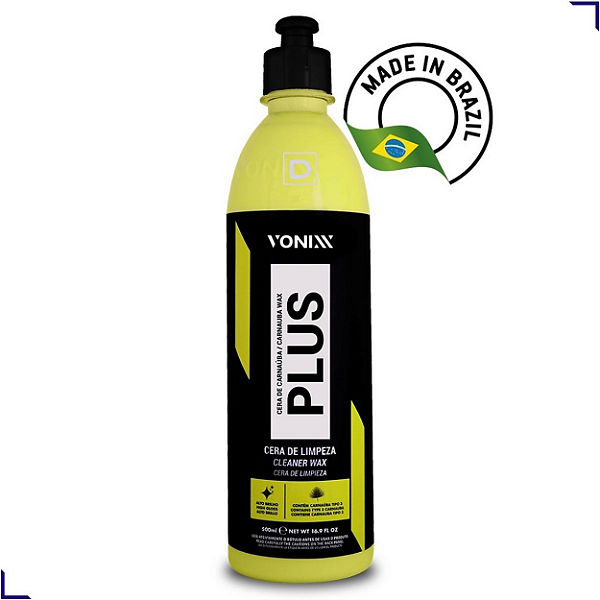 Cera Liquida Limpadora Automotiva Carnaúba Plus 500ml