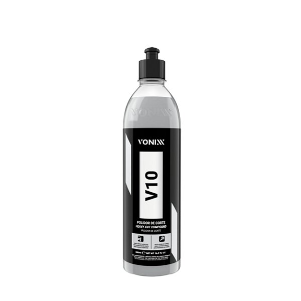 Composto V10 Polidor Corte Para Verniz Asiático 500ml Vonixx