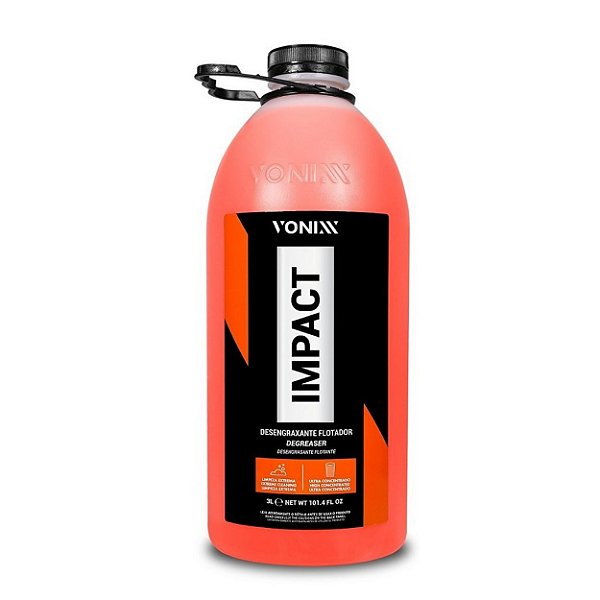 Impact Pre Lavagem Vonixx 3l Limpa Motor E Caixa De Roda