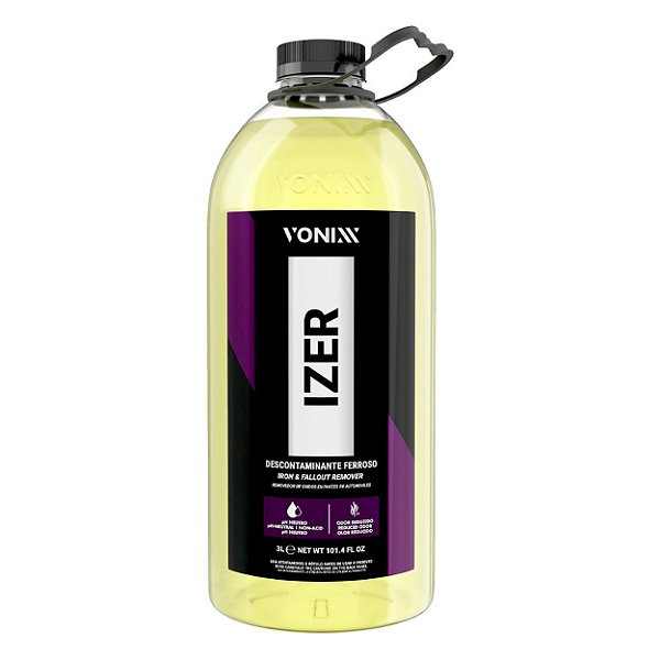 Izer Descontaminante Ferroso Limpa Roda Automotiva 3l Vonixx