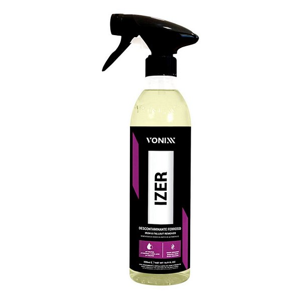 Limpa Rodas Descontaminante Ferroso Pesado Izer 500ml Vonixx