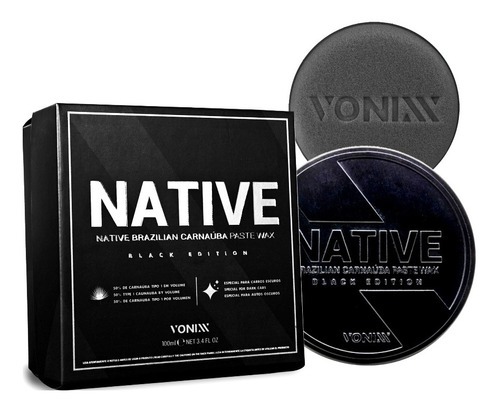 Native Brazilian Carnaúba Paste Wax Black Edition 100ml