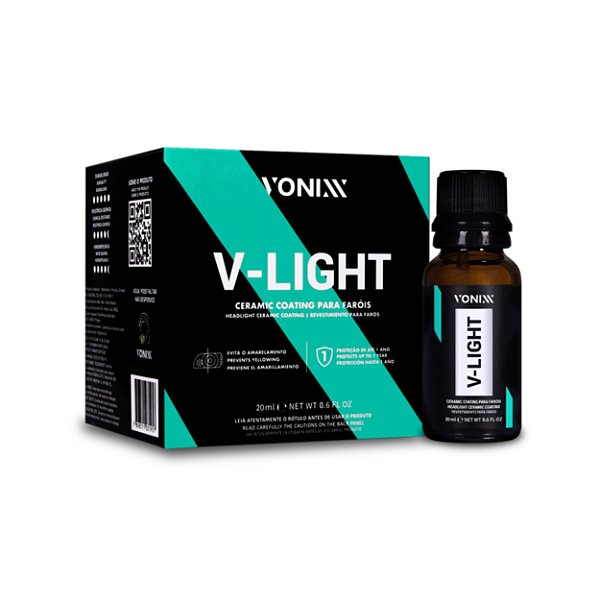 Produto Vitrificação De Farol Automotiva Vonixx V-light 20ml
