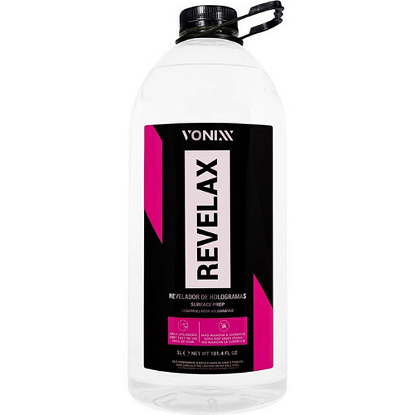 Revelax 3l Descontamina Pintura Vidros E Plásticos - Vonixx