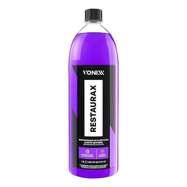 Revitalizador De Plástico Automotivo Restaurax 1,5l Vonixx