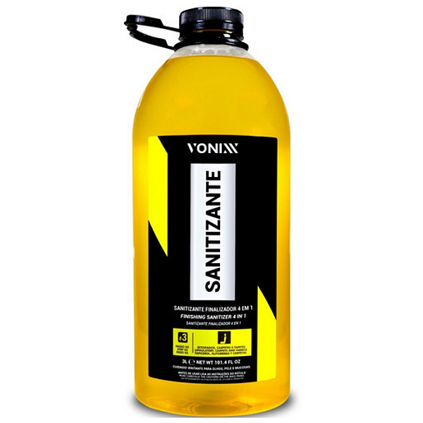 Sanitizante Finalizador 4 Em 1 Limpa Estofados 3l Vonixx