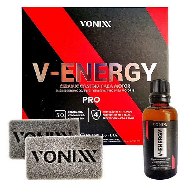 Vitrificador Para Motor Automotivo V Energy Pro Vonixx 50ml.