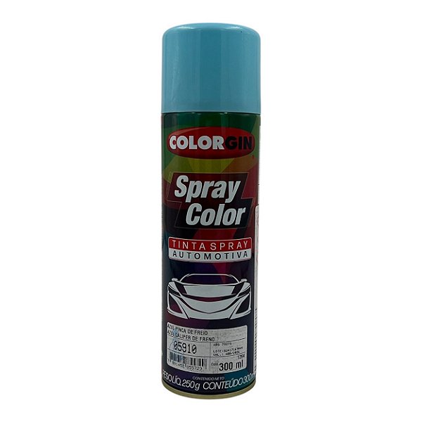 TINTA SPRAY AUTOMOTIVA AZUL PINÇA DE FREIO 300ML COLORGIN