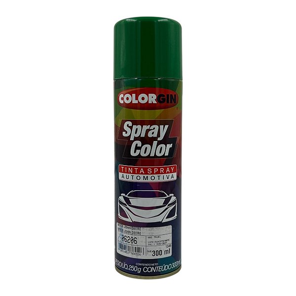 TINTA SPRAY AUTOMOTIVA JOHN DEERE 300ML COLORGIN