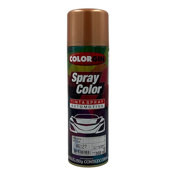 TINTA SPRAY AUTOMOTIVA ROSE GOLD 250ML COLORGIN