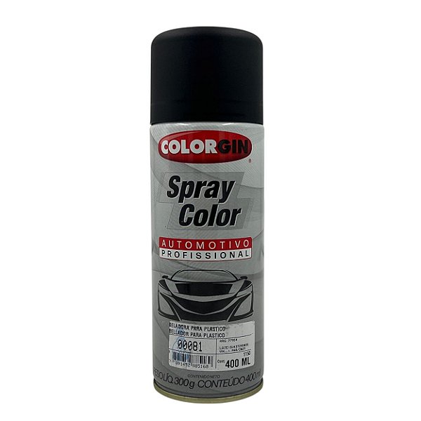 TINTA SPRAY AUTOMOTIVA SELADORA PARA PLASTICO 300ML COLORGIN