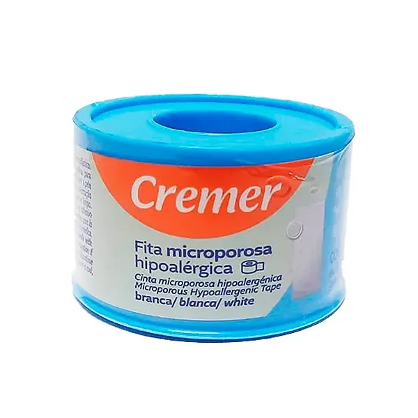 Fita Microporosa Branca 2,5cmX10m