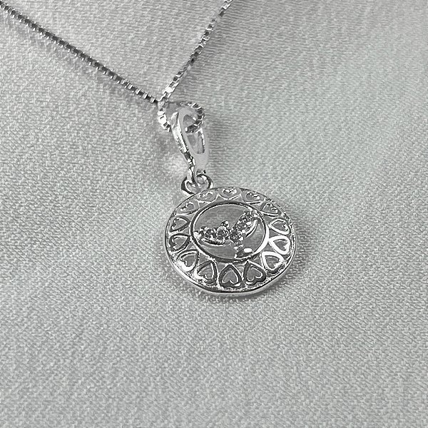 COLAR ESPIRITO SANTO - PRATA 925