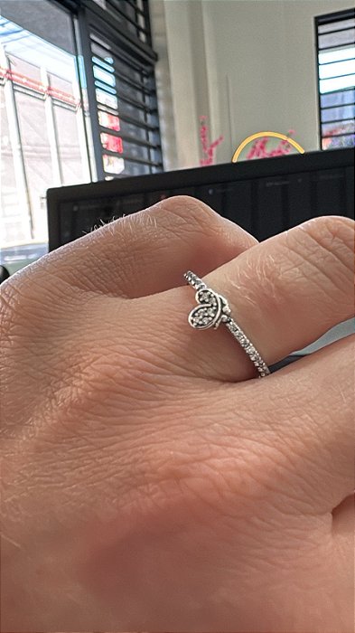 ANEL -  INSPIRAÇÃO PANDORADO - PRATA 925