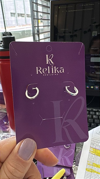 ARGOLAS OVAL M - PRATA 925