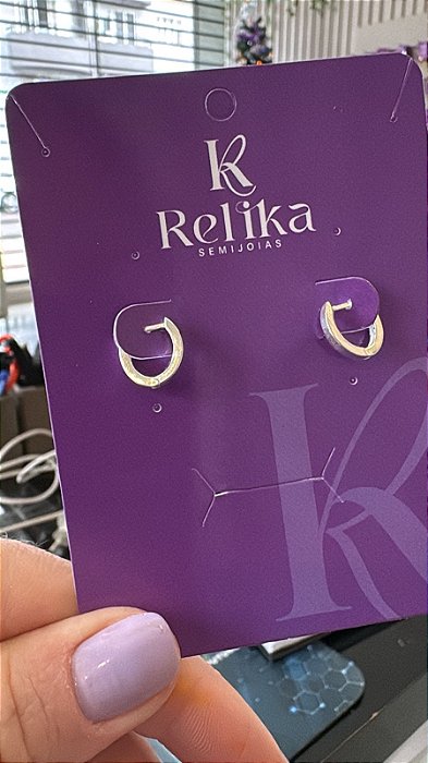 ARGOLAS OVAL P - PRATA 925