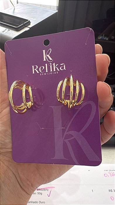 BRINCO 5 AROS - SEMIJOIA