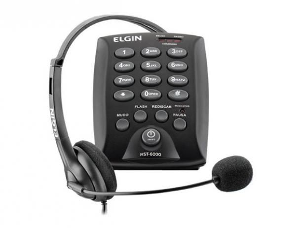 Headset Elgin HST-6000 - Telefone com fone