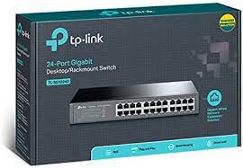 Switch TP-Link 24 Portas, Gigabit, De Mesa - TL-SG1024D 10/100/1000