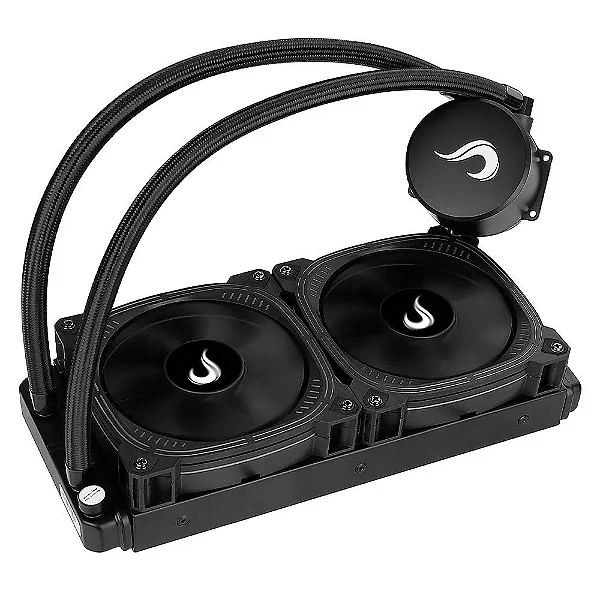 Water Cooler Gamer Rise Mode, 240mm, AMD/Intel, Preto - RM-WC-AB-240
