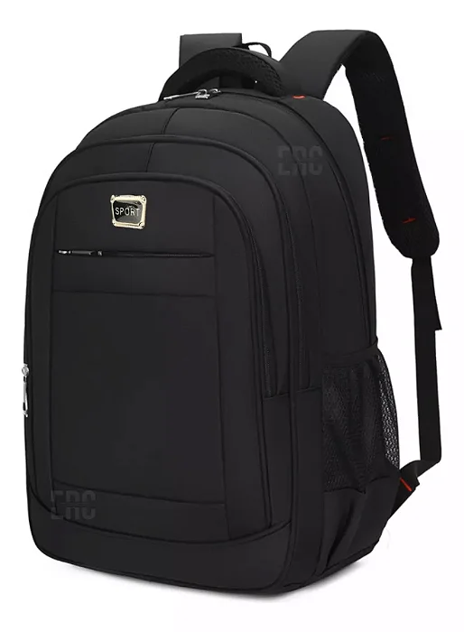 Mochila Reforçada Notebook Impermeável  Cor Preto