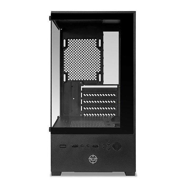 Gabinete Gamer TGT Legion, Mini-Tower, Lateral de Vidro, Preto, TGT-LGN-BK