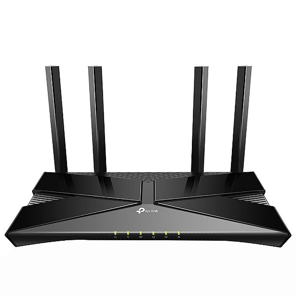 Roteador Tp-Link Archer AX53 AX3000 Dual Band Gigabit / 2.4GHz / 5GHz / Wi-Fi 6 / 4 Antenas - Preto