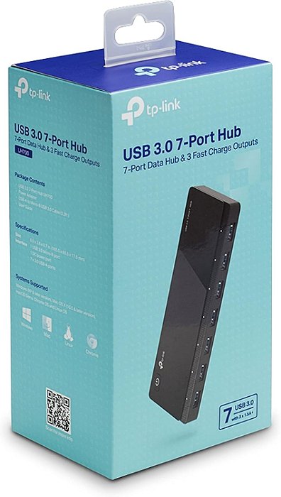 Hub USB 3.0 TP-Link UH700, 7 Portas