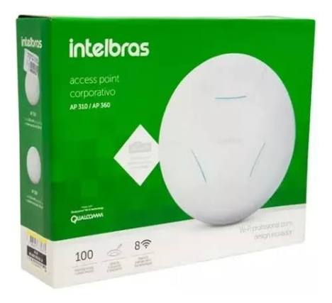 Roteador Access Point Empresarial de Longo Alcance AP 360 Branco Intelbras
