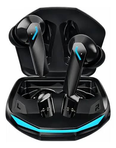 Fone Sem Fio Lenovo Gm2 Pro 5.3 Bluetooth - Touch - Gamer Preto Luz Azul