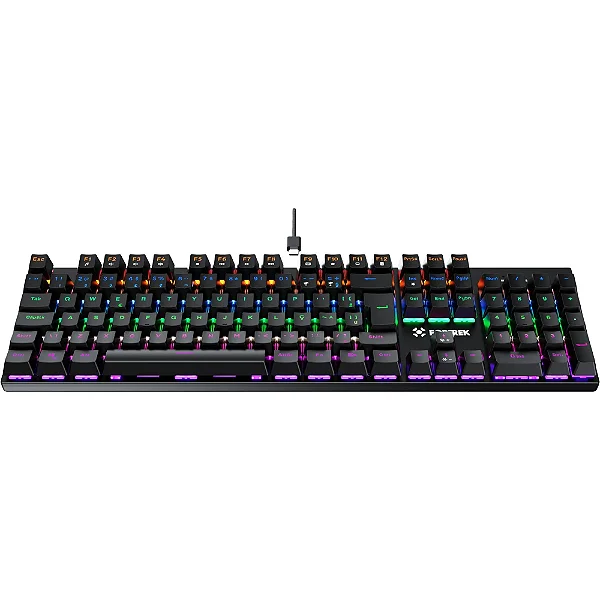 Teclado Gamer Mecânico Fortrek Gravity 100 Fullsized Switch Outemu Red