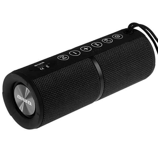 Speaker Aiwa AW-Q400B 8 watts com Bluetooth / FM / Auxiliar - Preto