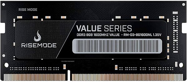 Memoria Rise Mode Value, 8GB, 2666MHZ, DDR4, CL17, Para Notebook