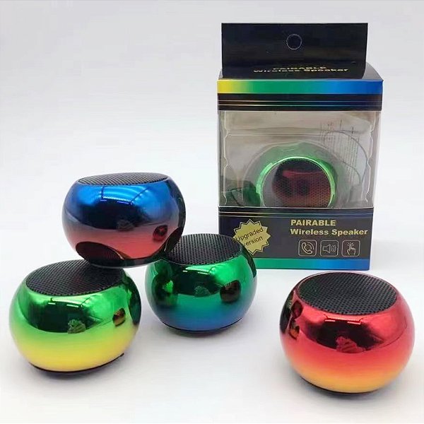 M3 Flash Bluetooth Speaker Metal portátil de aço pequeno Subwoofer pesado Mini a