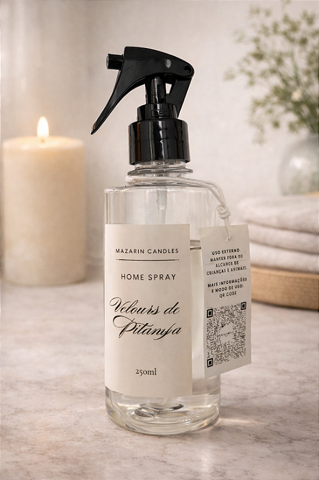 Home Spray Mazarin Candles Velours Pitanga