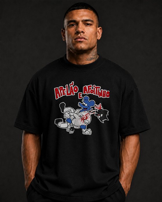 CAMISA OVERSIZE “APELÃO E AFOITINHO”