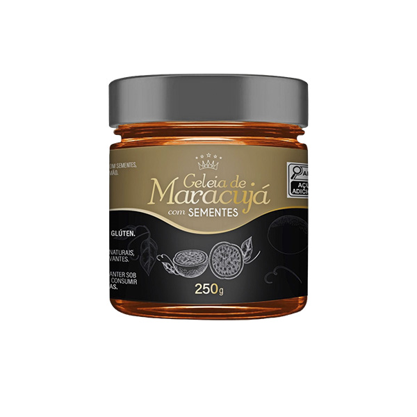 Geleia de Maracujá com Sementes – 250g